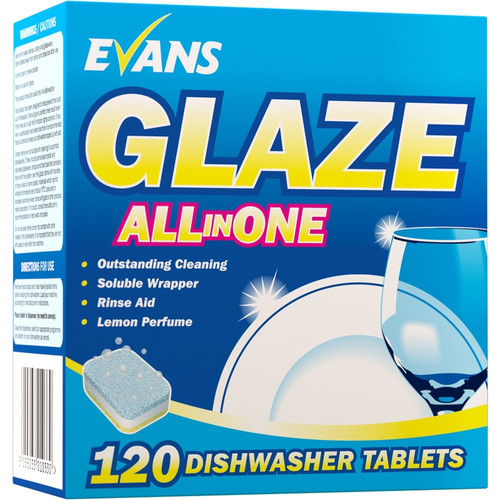 Glaze All in One Dishwash Tablets x 120