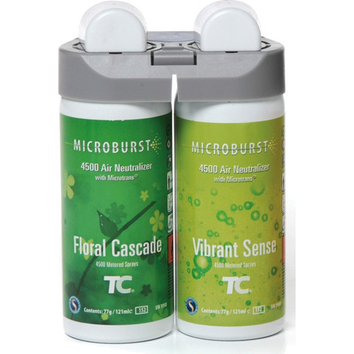 Microburst Duet Refills Floral Cascade & Vibrant Sense 121ml x 2