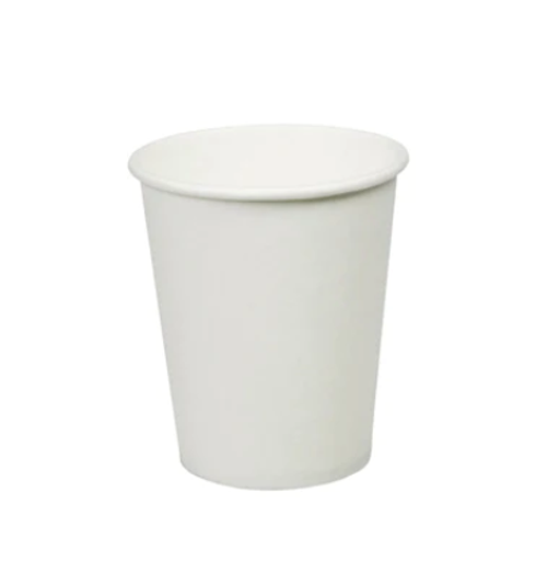 Coffee Cup 6oz White Single Wall x 1000