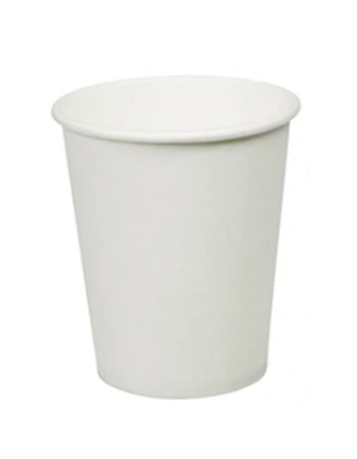 Coffee Cup 8oz White Single Wall x 1000