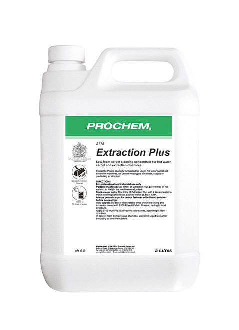 Prochem Extraction Shampoo Plus 5 Litre