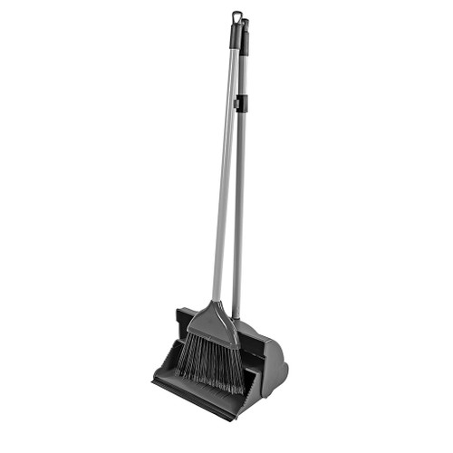 Contract Lobby Dustpan & Brush Black