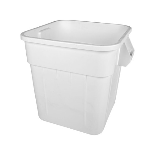 Huskee Square Bin White 120lt x 6