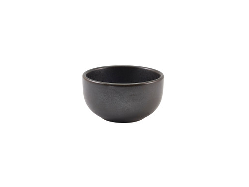 Terra Porcelain Cinder Black Round Bowl 11.5cm x 6