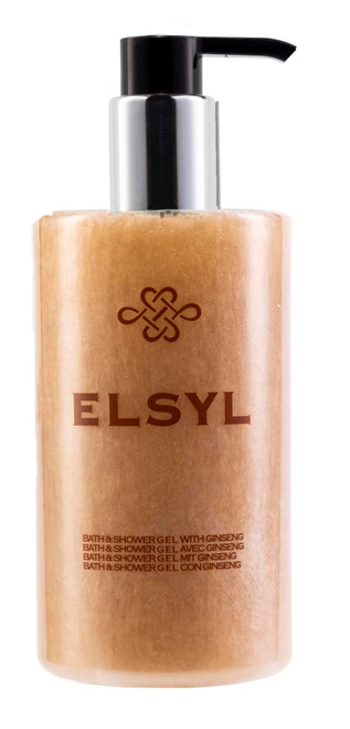 ELSYL Bath & Shower Gel Pump Dispenser 300ml x 10