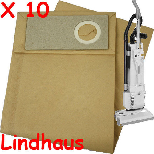 Lindhaus 8xVacuum Bags and 2xFilters to fit Dynamic eco Force 300e - 380e - 450e