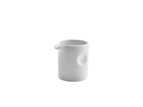 Porcelain Pinched Solid Milk Jug 3oz White x 12