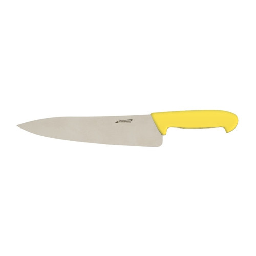 Genware 10'' Chef Knife Yellow