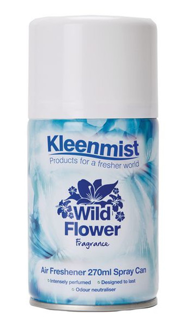 Kleenmist Fragrance Aerosol Wildflower 270ml