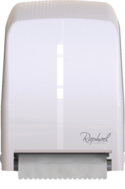 Raphael Mechanical Hands Free Dispenser White
