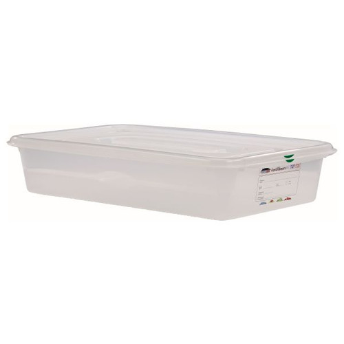 GN Storage Container & Lid 1/1 100mm Deep 13lt x 6