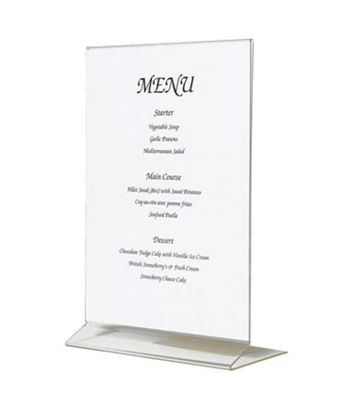 Acrylic Menu Holder A5