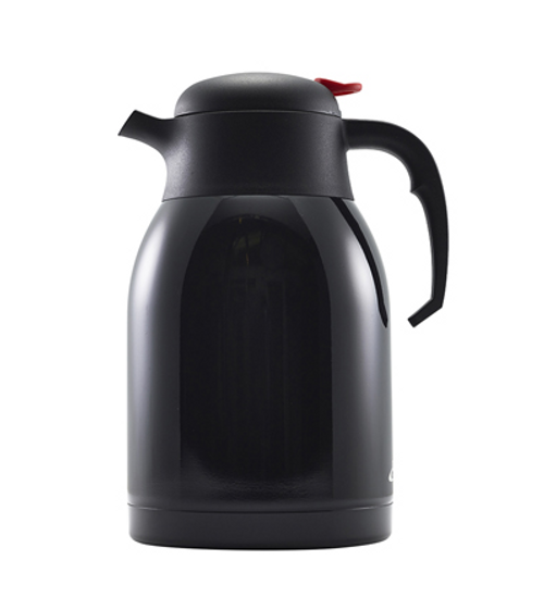 Black Stainless Steel Vacuum Jug 2lt