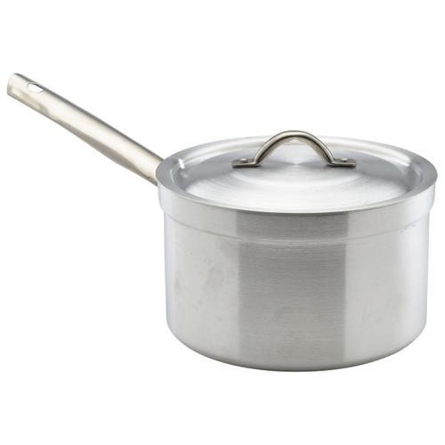 Heavy Duty Aluminium Saucepan With Lid 3lt