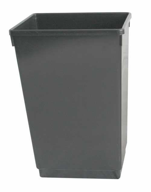 48ltr Waste Basket - Dark Grey