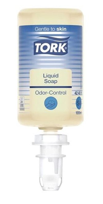 Tork Odour Control Handwashing Liquid Soap S4 1 Litre x 6