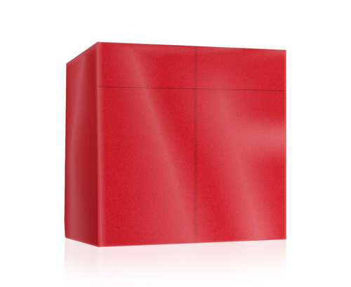 Pop In Napkin Airlaid Red 8-Fold 40cm x 500