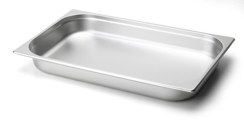 St/St Gastronorm Pan 1/1 65mm Deep