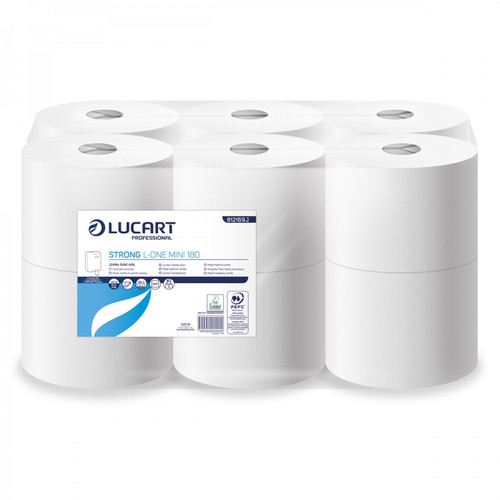 Strong L-One Jumbo Toilet Roll 180m x 12