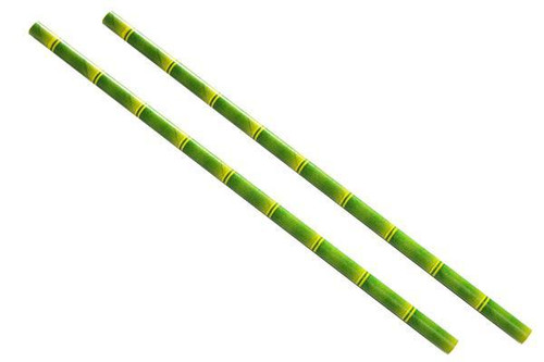 Paper Straw Bamboo 8" (20cm) x 250