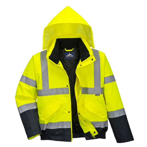 Hi Vis Bomber Jacket