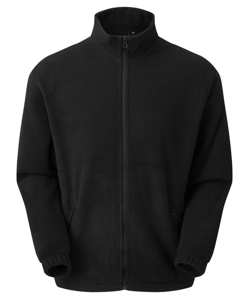 Full-Zip Fleece Black