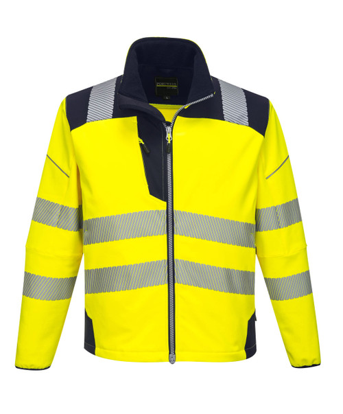 Vision Hi Vis Softshell Yellow