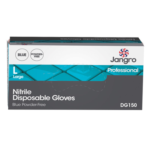 Nitrile Gloves Powder Free Blue x 100