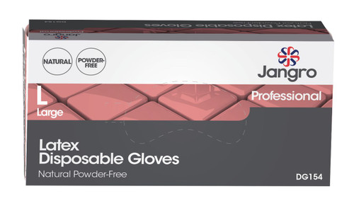 Latex Powder Free Gloves x 100