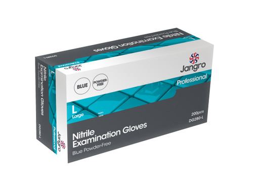 Premium Nitrile Gloves Powderfree Blue x 200