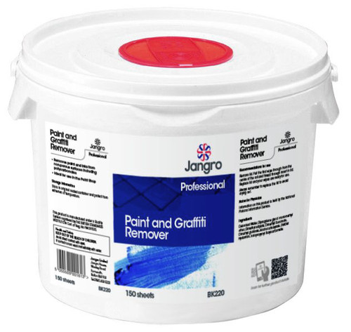 Paint & Graffiti Remover Wipes 150 Sheet Tub
