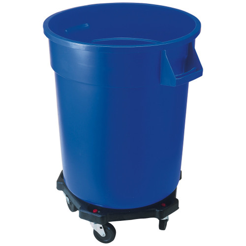 Huskee Round Bin 75lt Blue