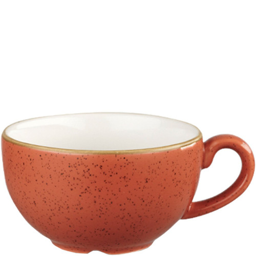 Churchill Stonecast Spiced Orange Cappuccino Cup