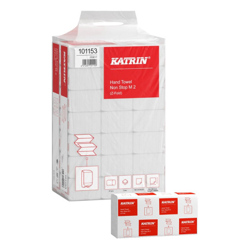 Z-fold Narrow Paper Towels Non-Stop 2ply x 3360