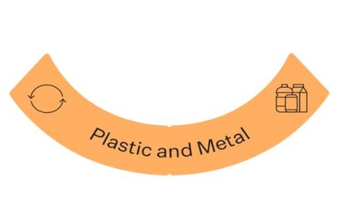 uBin Label Set - Plastic & Metal