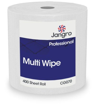 Multi Wipe Roll 25cm x 36cm 400 Sheet Roll