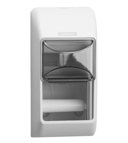 Katrin Twin Conventional Toilet Roll Dispenser