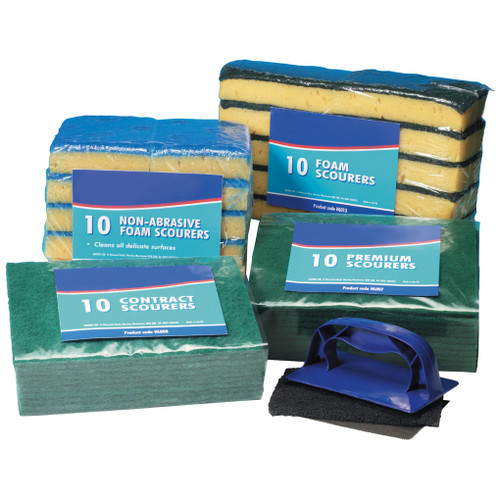 Premium Green Scouring Pad 23 x 15cm x 10