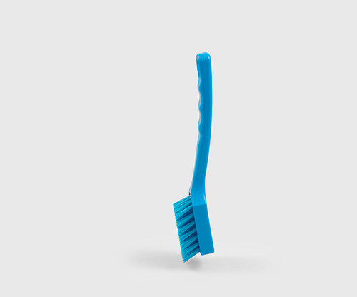 Plastic 10" Utility Brush Blue