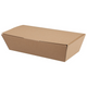 Kraft Food Box Compostable 250 x 125 x 60mm x 150