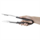 Colour Coded Black Serving Tongs 300mm