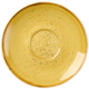 Stonecast Mustard Cappuccino Saucer 6.25" x 12