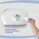 Scott Control Centrefeed Toilet Roll Dispenser White