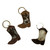 Cowhide Keychains - Boot Cowhide Keychains - Boot