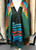 Alpaca Wool Blend Pancho - Green Alpaca Wool Blend Pancho - Green