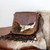 Tooled Leather and Cowhide Purse - Rosie