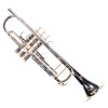 S.E. Shires Co. TRQ10S - Bb Trumpet Silver Plated Full