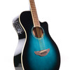 Yamaha APX600 Thinline Body Acoustic/Electric - Oriental Blue Burst