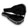 ABS Molded Hard Shell Parlor Guitar Case