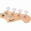 Squier Sonic™ Bronco™ Bass - Tahitian Coral, Maple, White Pickguard Head Front